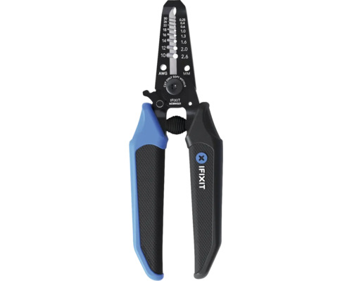 Pince à dénuder avec coupe-câble et logo iFixit