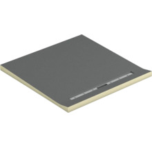 Receveur de douche carré avec écoulement