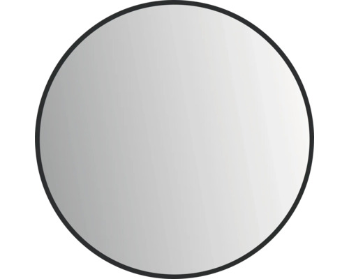 Miroir rond avec cadre