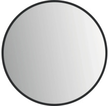 Miroir rond avec cadre