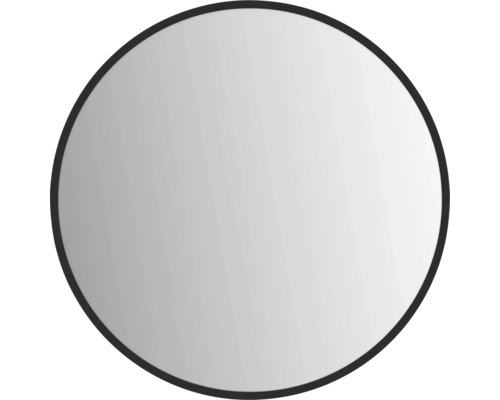 Miroir rond avec cadre