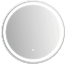 Miroir rond avec éclairage LED