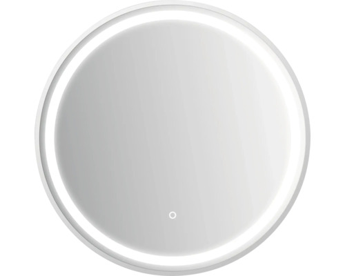 Miroir rond avec éclairage LED