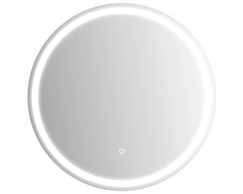 Miroir rond avec éclairage