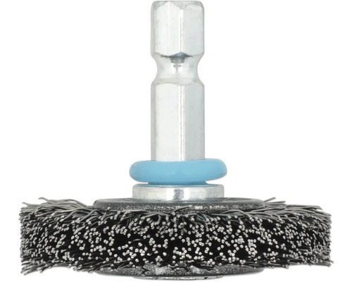 Embout de brosse métallique pour perceuse