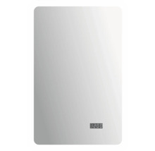 Miroir rectangulaire avec affichage numérique