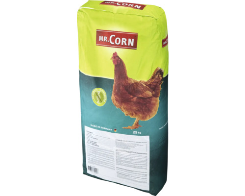 Nourriture pour volaille Mr. Corn farine de ponte 25 kg Mr. Corn Aliment pondeuses sac de 25 kg