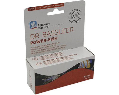 Complément alimentaire Aquarium Münster Dr. Bassleer Biofish Food Power-Fish Vitaminspray 100 ml Aquarium Münster Dr. Bassleer Power-Fish Spray vitaminé pour des poissons sains et vitaux