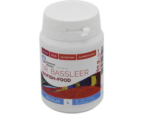 Nourriture pour poissons d'aquarium Aquarium Münster Dr. Bassleer Biofish Food Regular L 60 g Dr. Bassleer Biofish-Food pour poissons