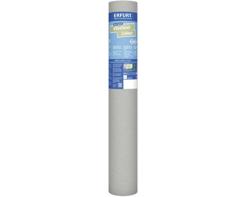 Erfurt Vliesfaser 1004511 Colour 302-2 grau Rolle Erfurt Vliesfaser Colour Tapete