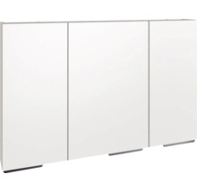 Weißer Hängebadschrank mit drei Türen