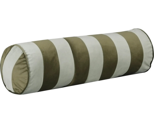 Längliches Kissen mit Streifenmuster