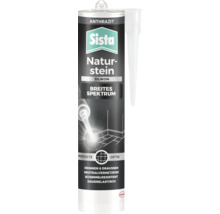 Sista Mastic silicone pour pierre naturelle anthracite