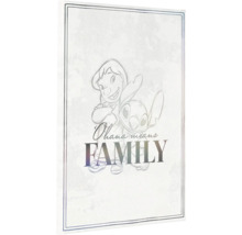 Illustration mit der Aufschrift 'Ohana means Family'