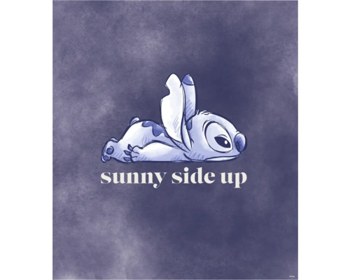 Illustration de Stitch avec l'inscription Sunny Side Up