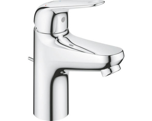 GROHE Waschtischarmatur ALANIS S CoolStart chrom glänzend 1136950000 Glänzender Waschtisch Wasserhahn aus Metall.