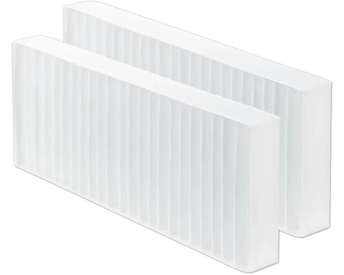 Zehnder Filterset G4 Novus 300/450 2 Stück 047814 Zwei weisse Filterkassetten