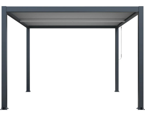 Freistehende Terrassenüberdachung mit Lamellendach