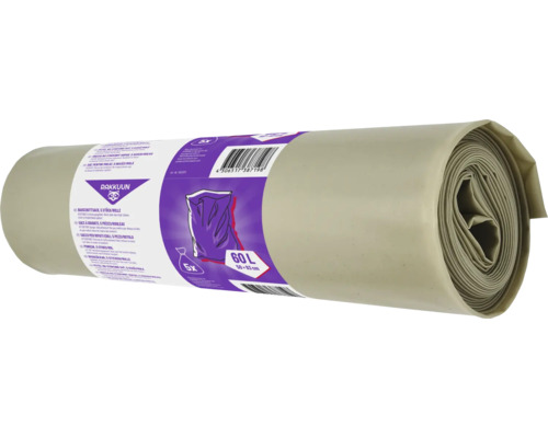 Rolle Bauschuttsäcke, 5 Stück, 60 Liter