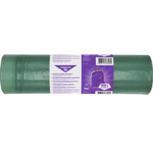 Rouleau de sacs poubelles avec cordon de serrage, 10 pièces, 150 litres