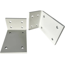 Equerre de fixation avec trous pour fixation