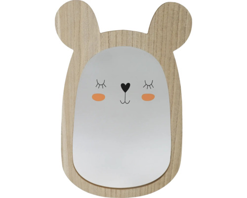 Miroir décoratif avec oreilles de lapin pour chambre d''enfant