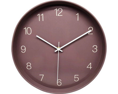 Horloge murale violet Ø 30 cm Horloge murale ronde avec cadran