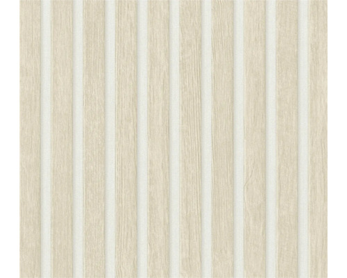 3D Pop.up Panel selbstklebend 39411-1 Holzoptik braun 2,50 x 0,52 m Tapete mit Holzstruktur und vertikalen Streifen