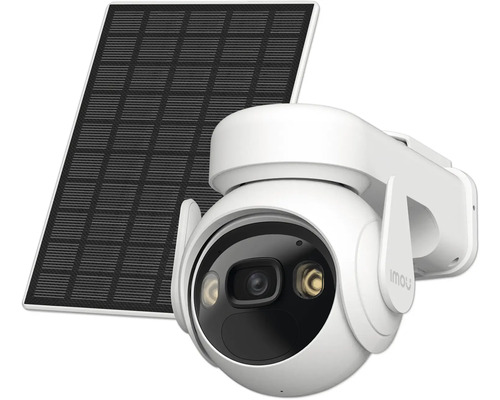 Caméra de surveillance avec panneau solaire