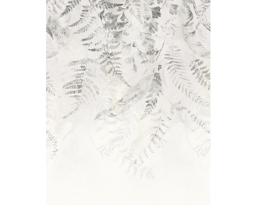 Papier peint panoramique intissé IF2-016 Illuminating Ivy 2 pces 200 x 250 cm Papier peint avec motif de fougères