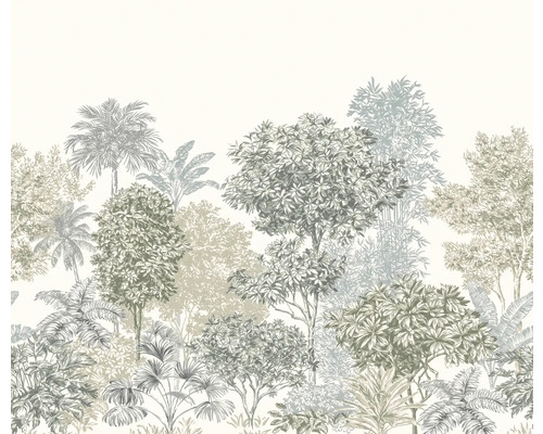 Tapete mit Waldmotiv
