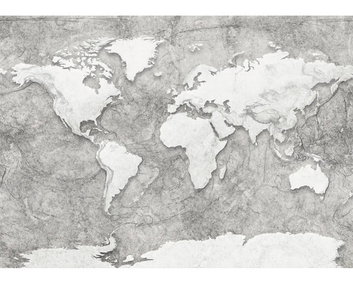 Weltkarte auf strukturiertem Hintergrund