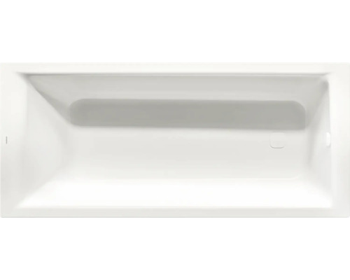 Vue intérieure d'une baignoire rectangulaire