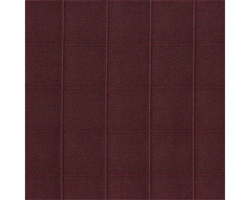 Tischdecke Madder rot 110x160 cm Textiler Rollladen mit quadratischem Muster