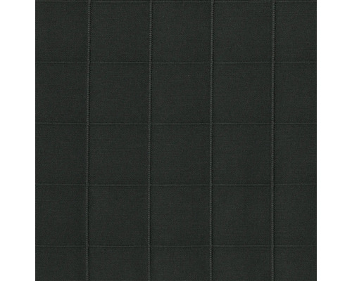 Chemin de table Beluga gris 45x138 cm Tissu foncé avec motif rectangulaire pour projets de bricolage