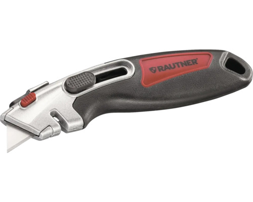 Cutter avec lame rétractable et logo Rautner
