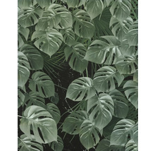 Tapete mit Monstera- und Palmenblattmuster