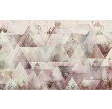 Motif géométrique de papier peint avec des triangles