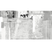 Œuvre d'art abstraite avec des formes géométriques