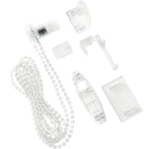 Kit d''accessoires pour stores avec chaîne à boules et diverses pièces de fixation