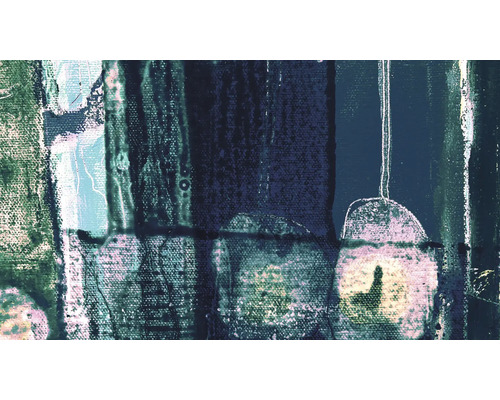 Peinture abstraite sur toile