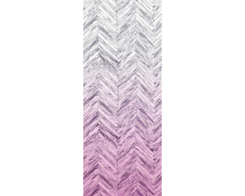 Parquet en bois à chevrons