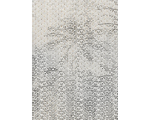Papier peint avec motif d'éventail