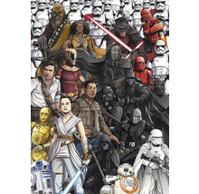 Illustration de différents personnages de Star Wars