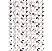 Motif avec motifs dalmatiens et triangles