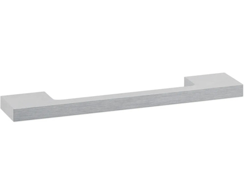 Poignée à étrier PICCANTE Smart écart de trou 128 mm acier inoxydable brossé "GC" Poignée de meuble en métal