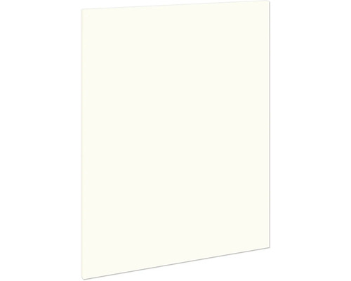 PICCANTE Smart Façade pour lave-vaisselle partiellement intégré 45 cm blanc structure fine avec bord épais "BB" Surface claire et unie