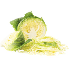 Chou frisé coupé