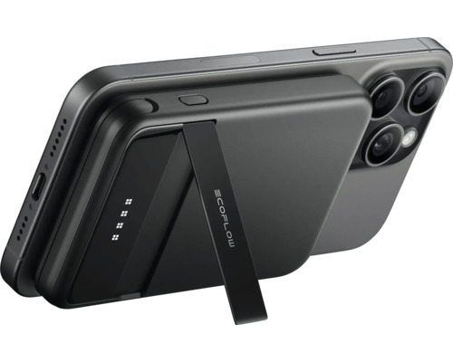 Smartphone avec batterie externe magnétique d'Ecoflow