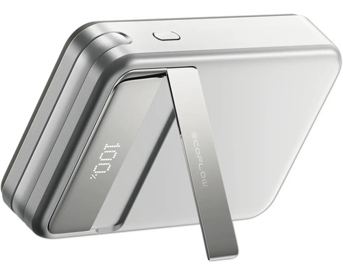 Station électrique portable Ecoflow avec écran et support